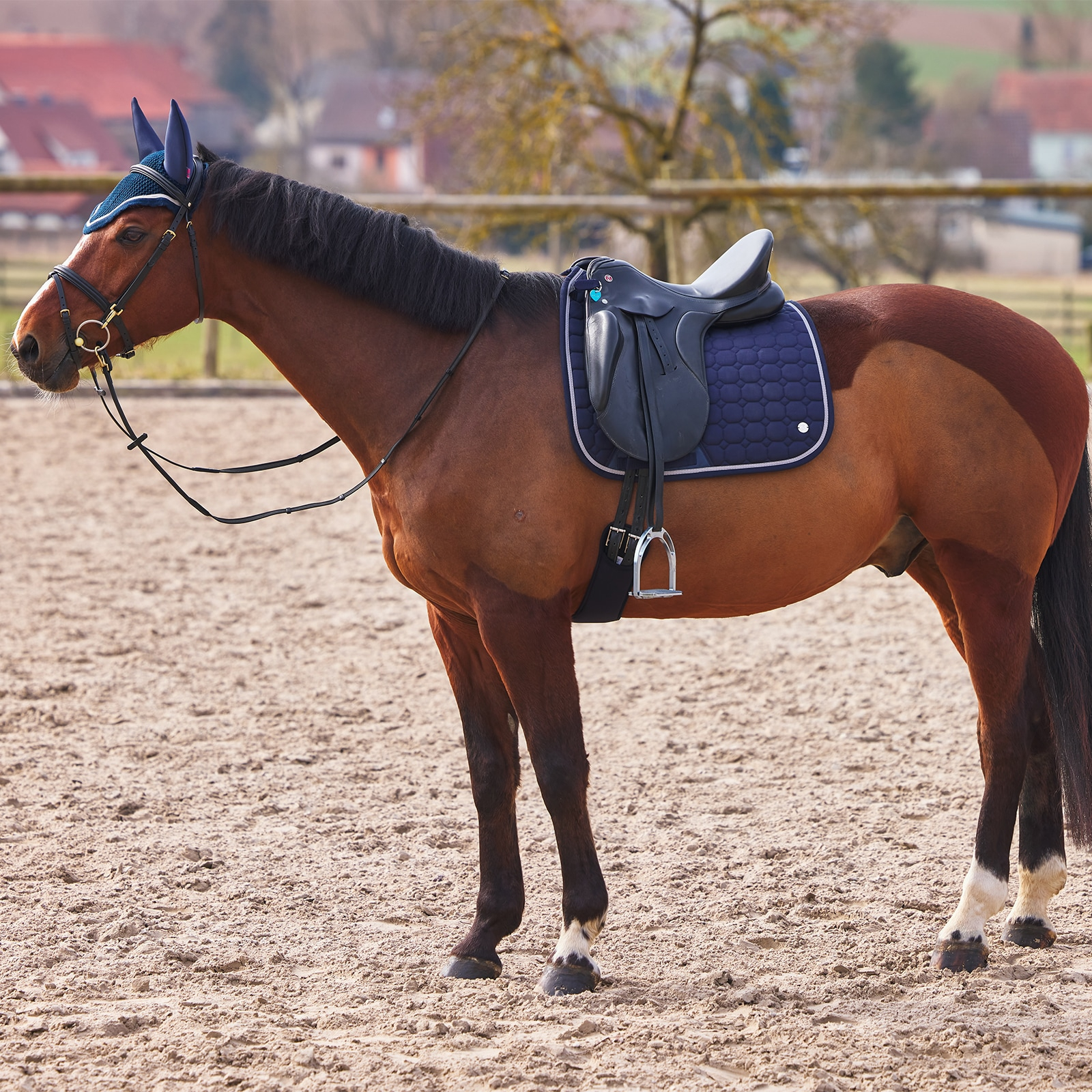 B Vertigo Zurich Dressage Saddle Pad - Image 4