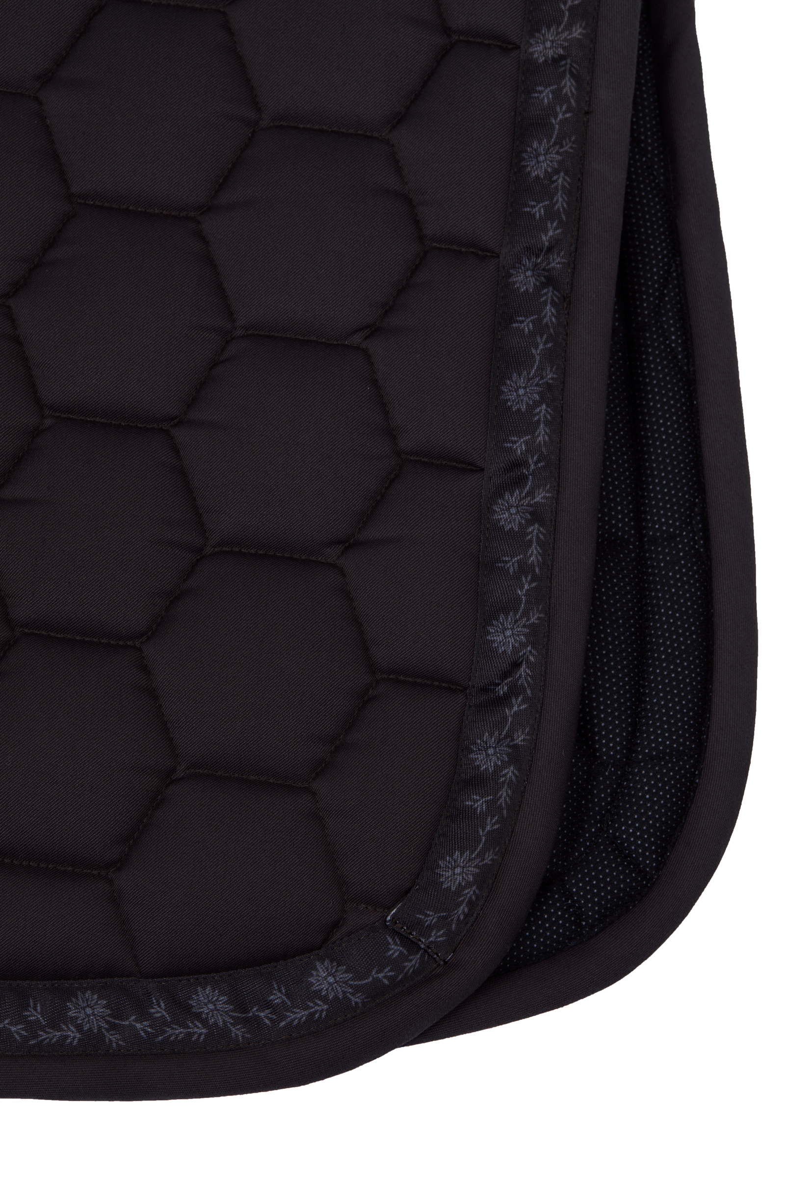 Horze Kaitlin All Purpose Saddle Pad With Flower Piping - Image 2