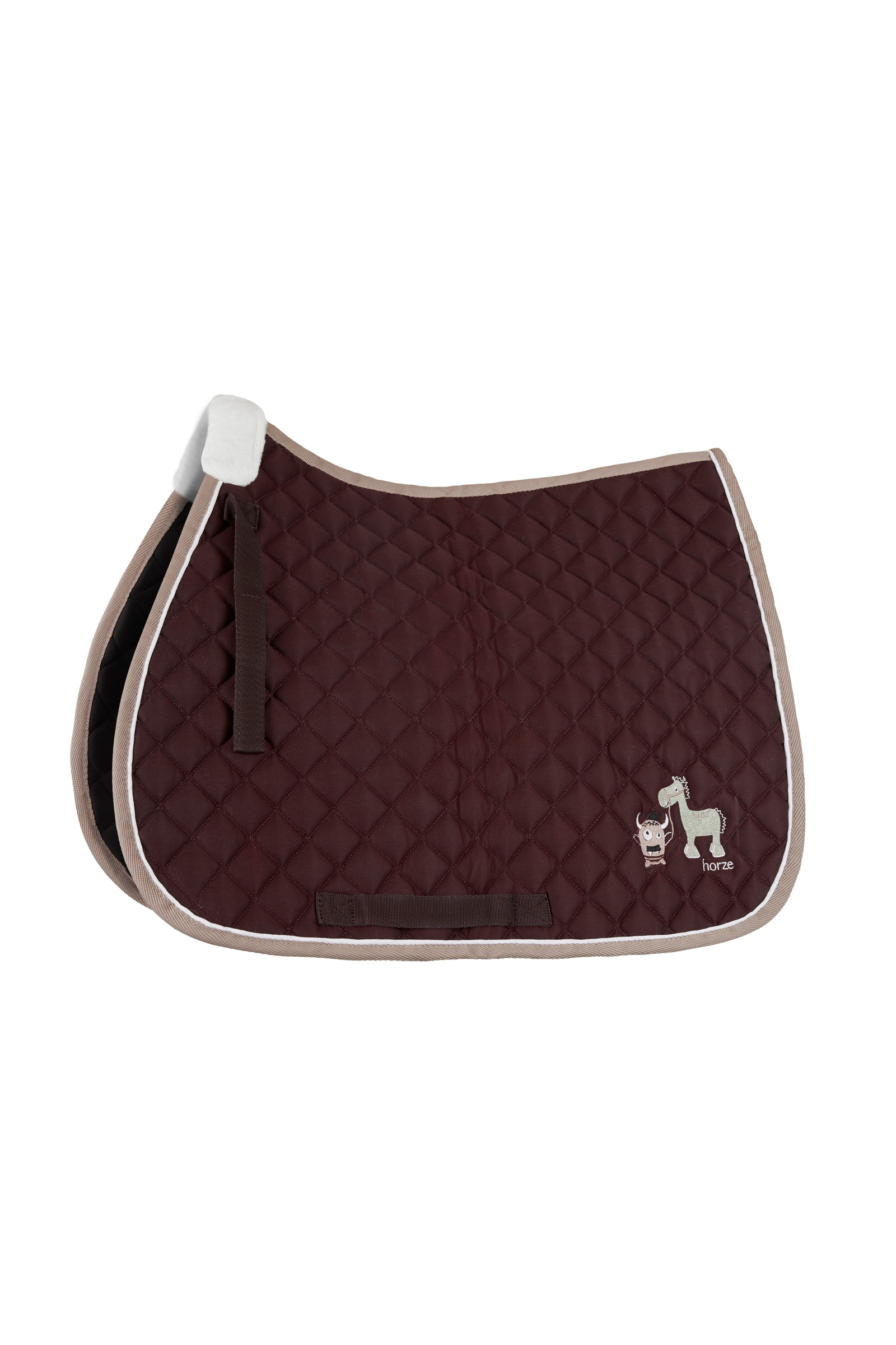 Horze Monster Pony Saddle Pad With Embroidery
