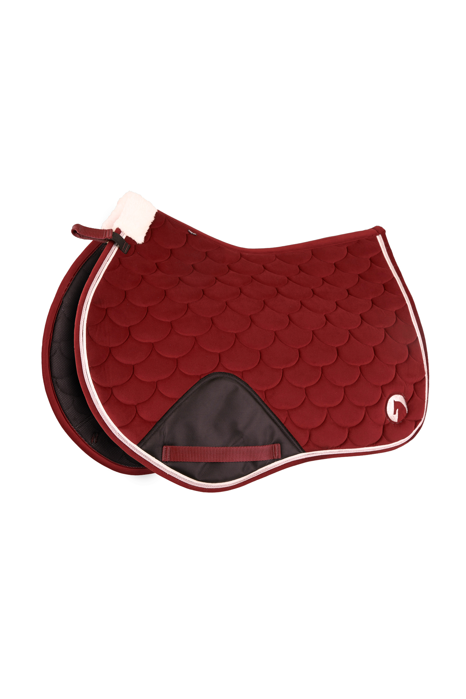 Horze Geneva All Purpose Saddle Pad With Faux Fur