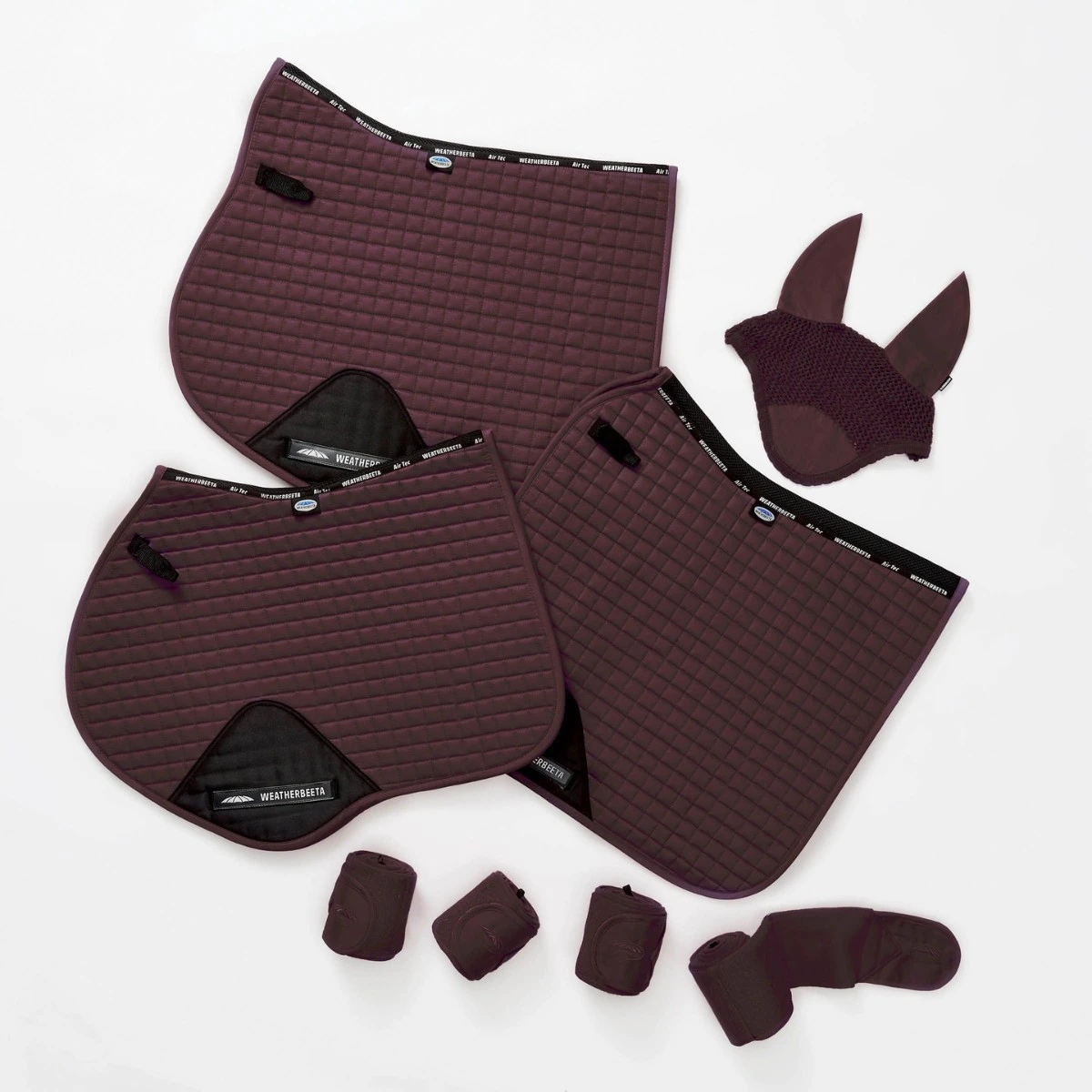 Weatherbeeta Prime All Purpose Saddle Pad (Mulberry) - Image 3