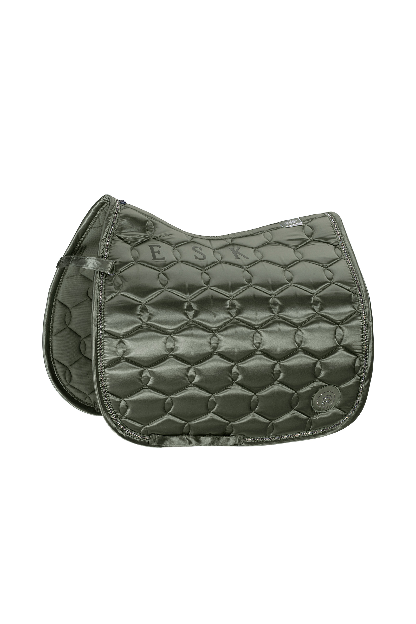 Eskadron Platinum 22 Satin Crystal Dressage Saddle Pad