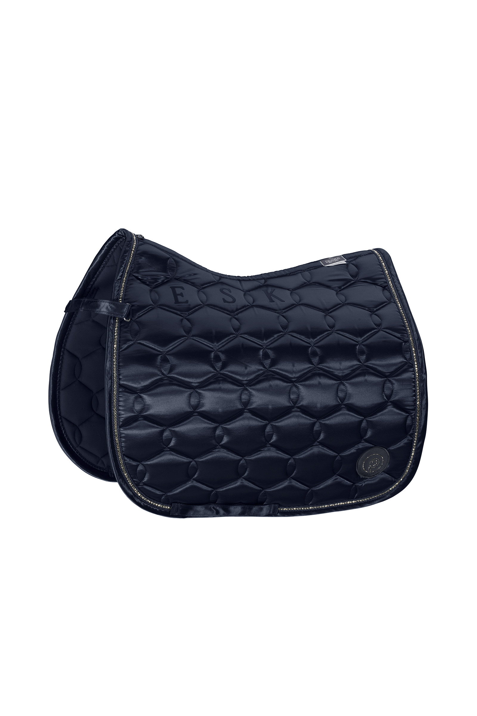 Eskadron Platinum 22 Satin Crystal Dressage Saddle Pad - Image 2