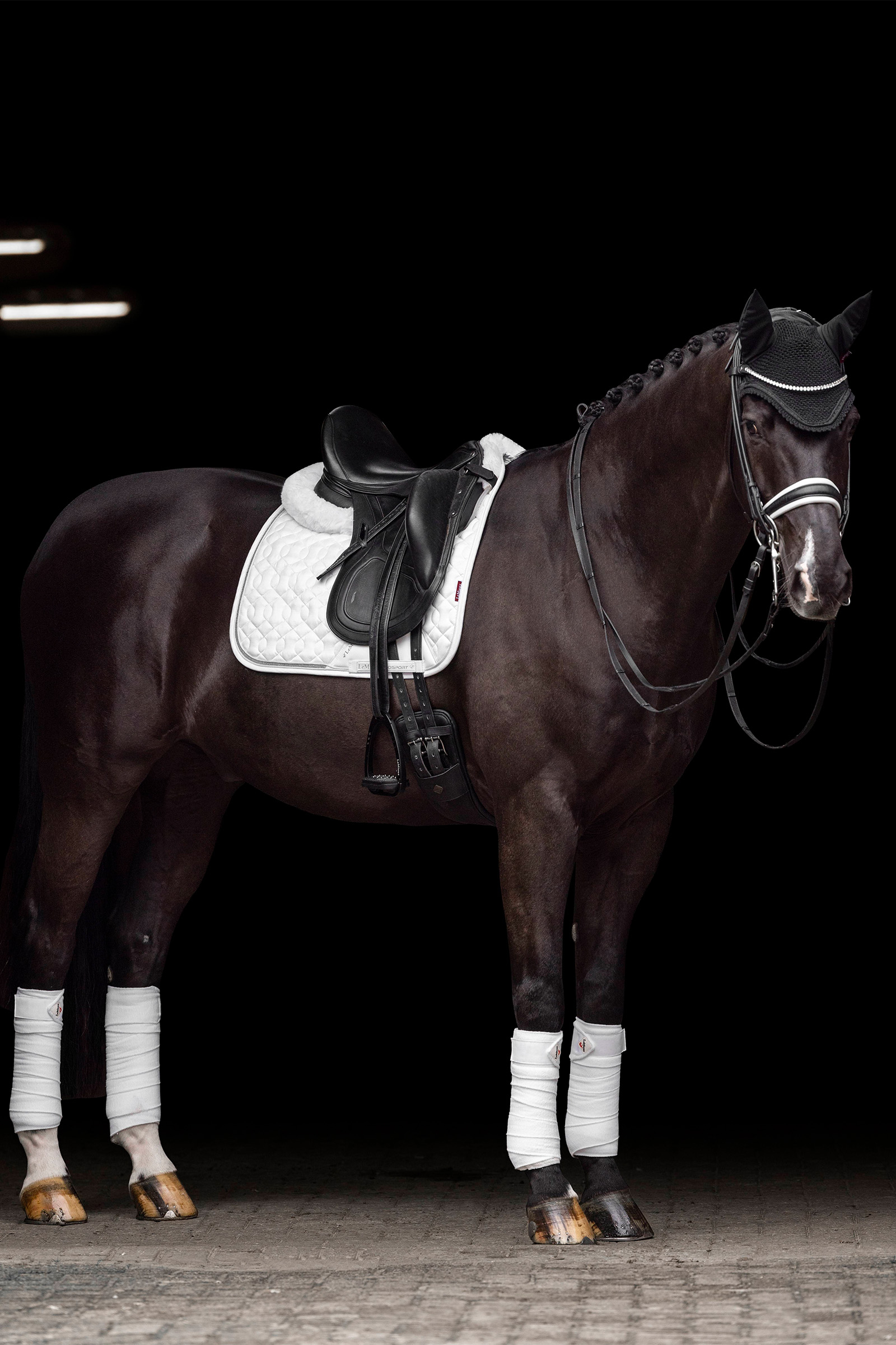 LeMieux Crystal Suede Dressage Saddle Pad - Image 2